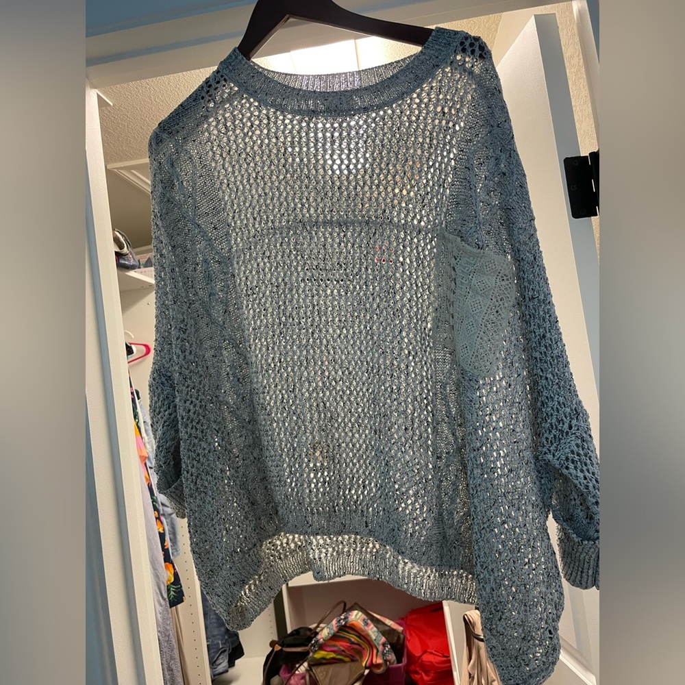 POL Gray Knit Sweater